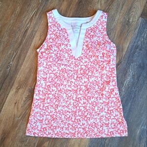 Tommy Bahama Coral Sleeveless Tunic